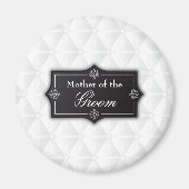 Luxuriöse Mutter der Groom-Hochzeit | Magnet (Vorne)