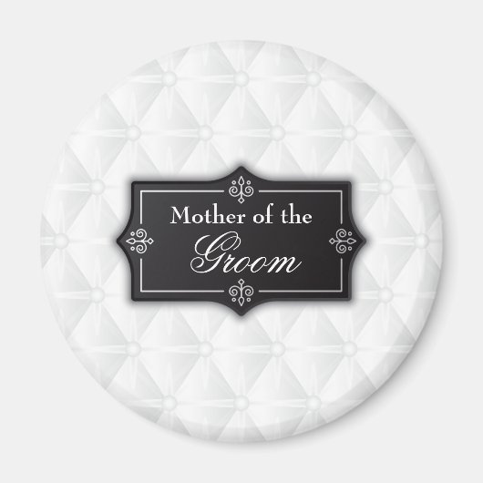 Luxuriöse Mutter der Groom-Hochzeit | Magnet (Vorne)