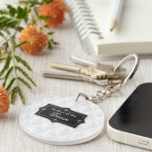 Luxuriöse Mutter des Groom Wedding Schlüsselanhäng Schlüsselanhänger (Vorderseite rechts)