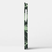 Luxuriöse Natur verlasse Hintergrund. Blumenmuster Case-Mate iPhone Hülle (Rückseite / Links)