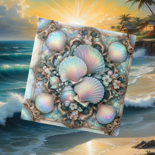Luxuriöse nautische Dekoration   Opal Seashells Be Fliese