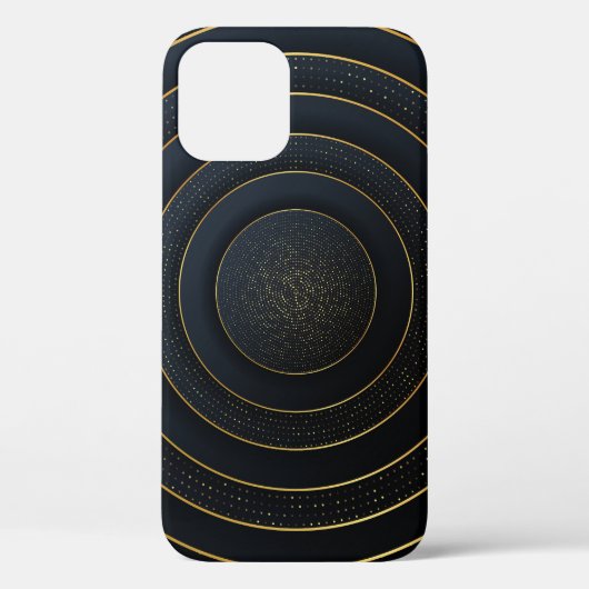 Luxuriöse Papier schneiden: Golden Gradient. Case-Mate iPhone Hülle (Rückseite)