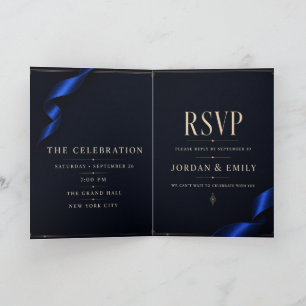 Luxuriöse personalisierte Party-Einladungskarte Feiertagskarte