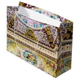 Luxuriöse Pink Gold Goddess of Harvest Große Geschenktüte