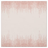 Luxuriöse Pink Rose Gold Funkelnd Glitzer Fringe Stoff (Muster)