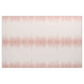 Luxuriöse Pink Rose Gold Funkelnd Glitzer Fringe Stoff (Fat Quarter (45,7 x 55,9 cm))