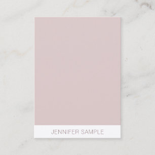 Luxuriöse Premium Silk Finish Moderne Minimalistis Visitenkarte