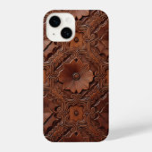 Luxuriöse Rich Mahogany iPhone Case iPhone Hülle (Rückseite)