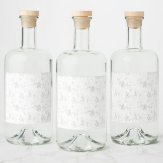 Luxuriöse Romantische Hochzeitsfeier Gestaltung Alkoholflaschenetikett