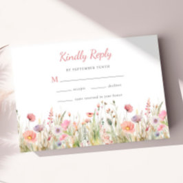 Luxuriöse, rosa Wildblume Freundliche Antwort Hoch