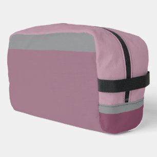 Luxuriöse, rosafarbene Sanitärtasche Waschbeutel