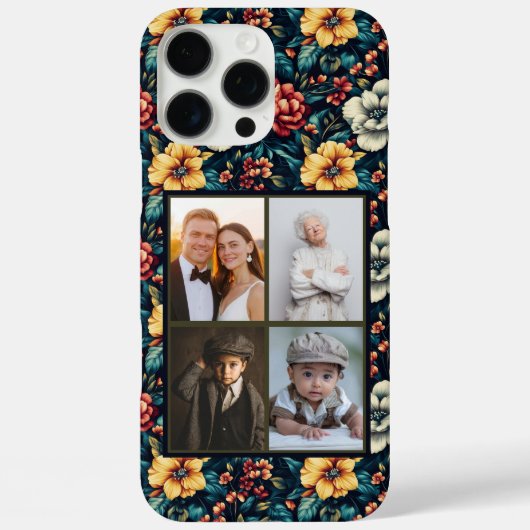 Luxuriöse Rose benutzerdefinierbarer Name iPhone C Case-Mate iPhone Hülle (Rückseite)