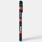 Luxuriöse Rose benutzerdefinierbarer Name iPhone C Case-Mate iPhone Hülle (Rückseite / Rechts)