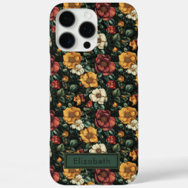 Luxuriöse Rose benutzerdefinierbarer Name iPhone C iPhone 16 Pro Max Hülle