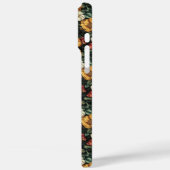 Luxuriöse Rose benutzerdefinierbarer Name iPhone C Case-Mate iPhone Hülle (Rückseite / Links)