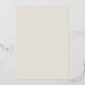 Luxuriöse Rose Gold Mediterrane Tile Wedding Menü (Rückseite)