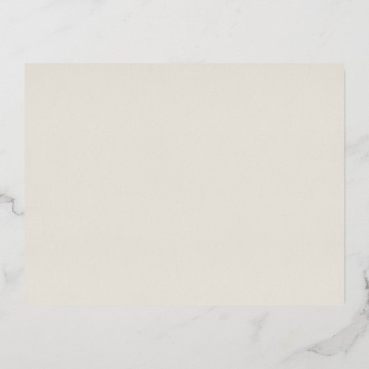 Luxuriöse Rose Gold Mediterrane Tile Wedding Menü (Rückseite)