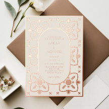 Luxuriöse Rose Gold Mittelmeer Hochzeit