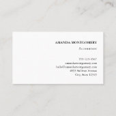 Luxuriöse Rose Gold Pink Marmordesign Visitenkarte (Rückseite)