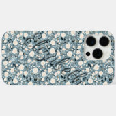 Luxuriöse Rose Personalizable Name iPhone Fall Case-Mate iPhone Hülle (Rückseite (Horizontal))