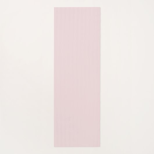 Luxuriöse Rose Rosa Rosa Glitzer Marmor Yogamatte (Rückseite)