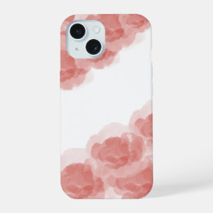 Luxuriöse rote magische Rosen-Wasserfarben-Abstrak iPhone 15 Hülle