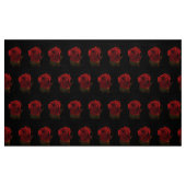 Luxuriöse Rote Rose Blumenstoffe - Romantische Ros Stoff (Fat Quarter (45,7 x 55,9 cm))