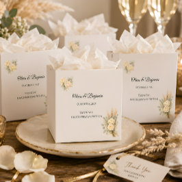 Luxuriöse rustikale Hochzeit  Geschenkschachtel