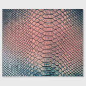 Luxuriöse Schlangenhaut-Textur Hintergrundtextur,L Geschenkpapier (Flach)