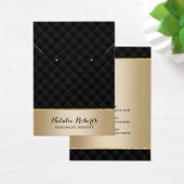 Luxuriöse Schwarz & Gold Schmuckkollektion (Schreibtisch)