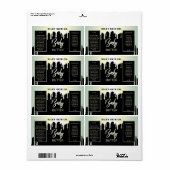 Luxuriöse, schwarz-perlenfarbene Buttermarken (Vorne)