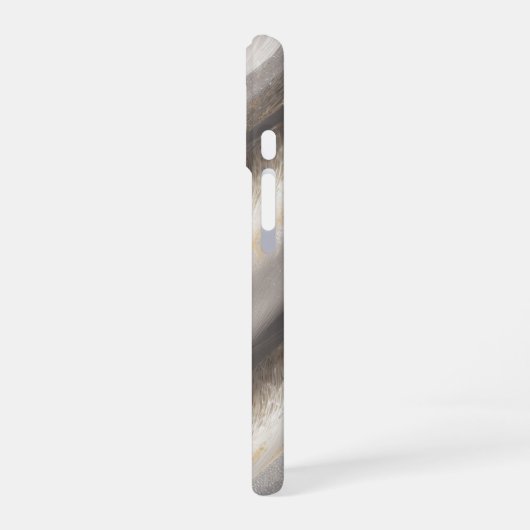 Luxuriöse Silver and Gold Phone Case iPhone 16 Hülle (Linke Seite)