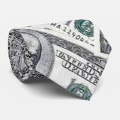 Luxuriöse Silver Dollars Marmor Glitzer Krawatte (Gerollt)