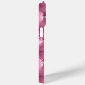 Luxuriöse Soft Pink Imitate Velvet Case-Mate iPhone Hülle (Rückseite / Rechts)