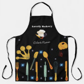 Luxuriöse Sparkle Backwaren Backwaren Utensil Bäck Schürze (Vorderseite)
