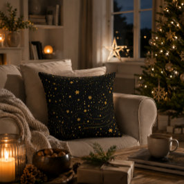 Luxuriöse Starry Night Accent Pillow Kissen