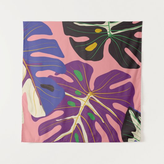 Luxuriöse Tapete Deko. Hintergrund der Natur. Wandteppich (Vorderseite)