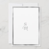 Luxuriöse Tischnummern aus grauem weißem Marmor (Rückseite)