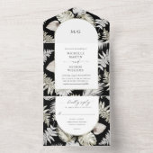 Luxuriöse tropische Flora (kein ENV erforderlich) All In One Einladung (Innen Boden)