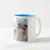 "Luxuriöse Valentintagskarte" Zweifarbige Tasse (VorderseiteRechts)