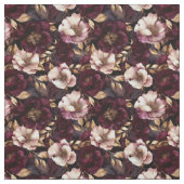 Luxuriöse Velvet-Blume Stoff (Muster)