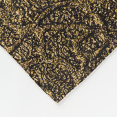 Luxuriöse Verpackung, helle Spot Highlights. Fleecedecke (Ecke)