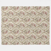 Luxuriöse Viktorianisch Inspirierte Blanket-Intric Fleecedecke (Vorderseite (Horizontal))
