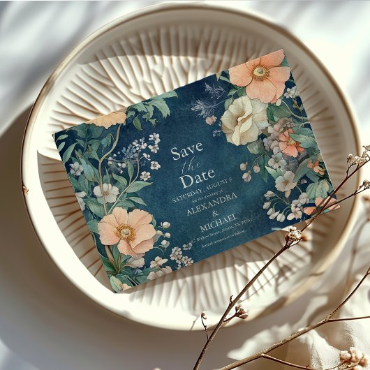 Luxuriöse Viktorianische Royal Elegance Wedding Save The Date