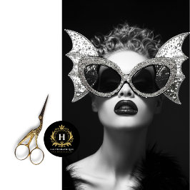 Luxuriöse Vintage Glam Business Supplements Seidenpapier