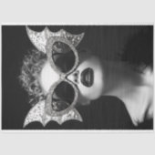 Luxuriöse Vintage Glam Business Supplements Seidenpapier (Vorderseite)