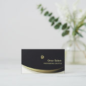 "Luxuriöse Visitenkarten, die Luxus und Mod verbin Visitenkarte (Stehend Vorderseite)