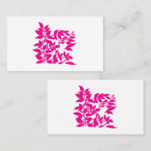 Luxuriöse Visitenkarten | Matt. elegant. Custom. Telefonnummerkarte (Vorne/Hinten)