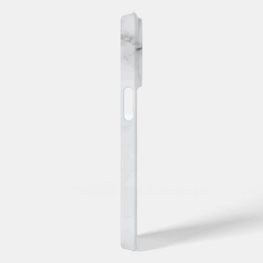 Luxuriöse, weiße Marmorstruktur Case-Mate iPhone Hülle (Rückseite / Rechts)
