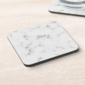 Luxuriöse, weiße Marmorstruktur Getränkeuntersetzer (Linke Seite)